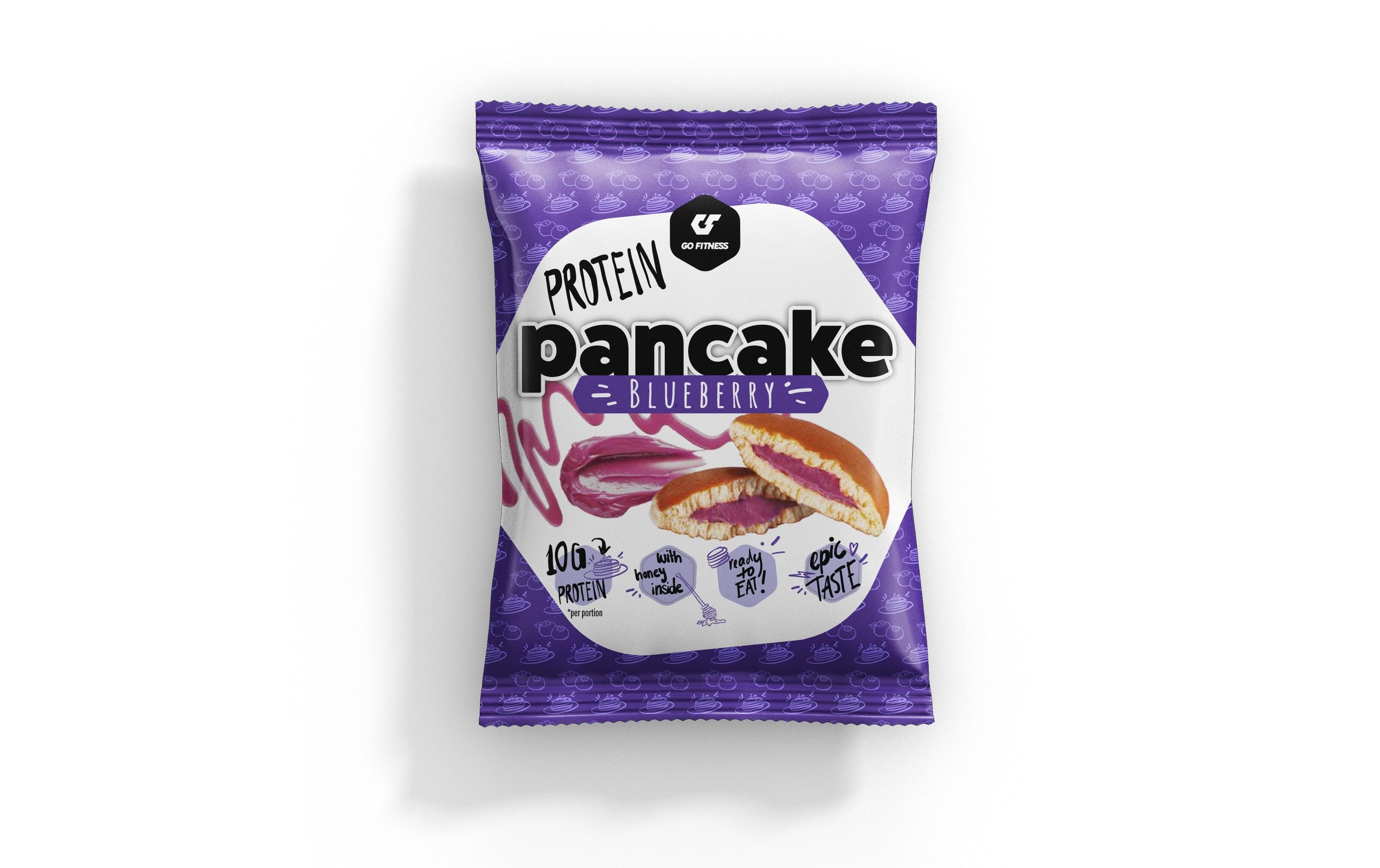 Go Fitness Nutrition Protein Pancake 1 x 50 g, Blaubeeren