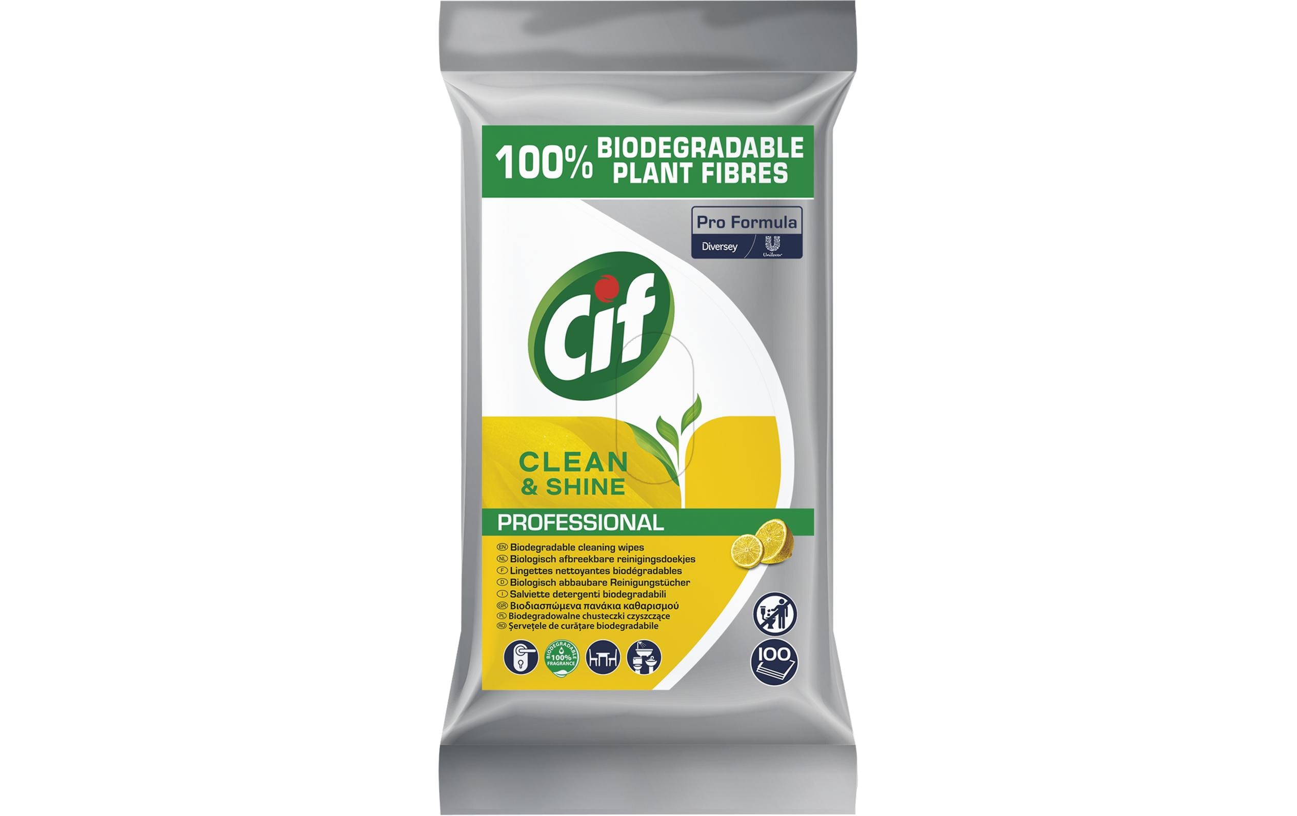 Diversey Pro Formula Reinigungstücher Clean and Shine 100 Stück Diversey Pro Formula Reinigungstücher Clean and Shine 100 Stück