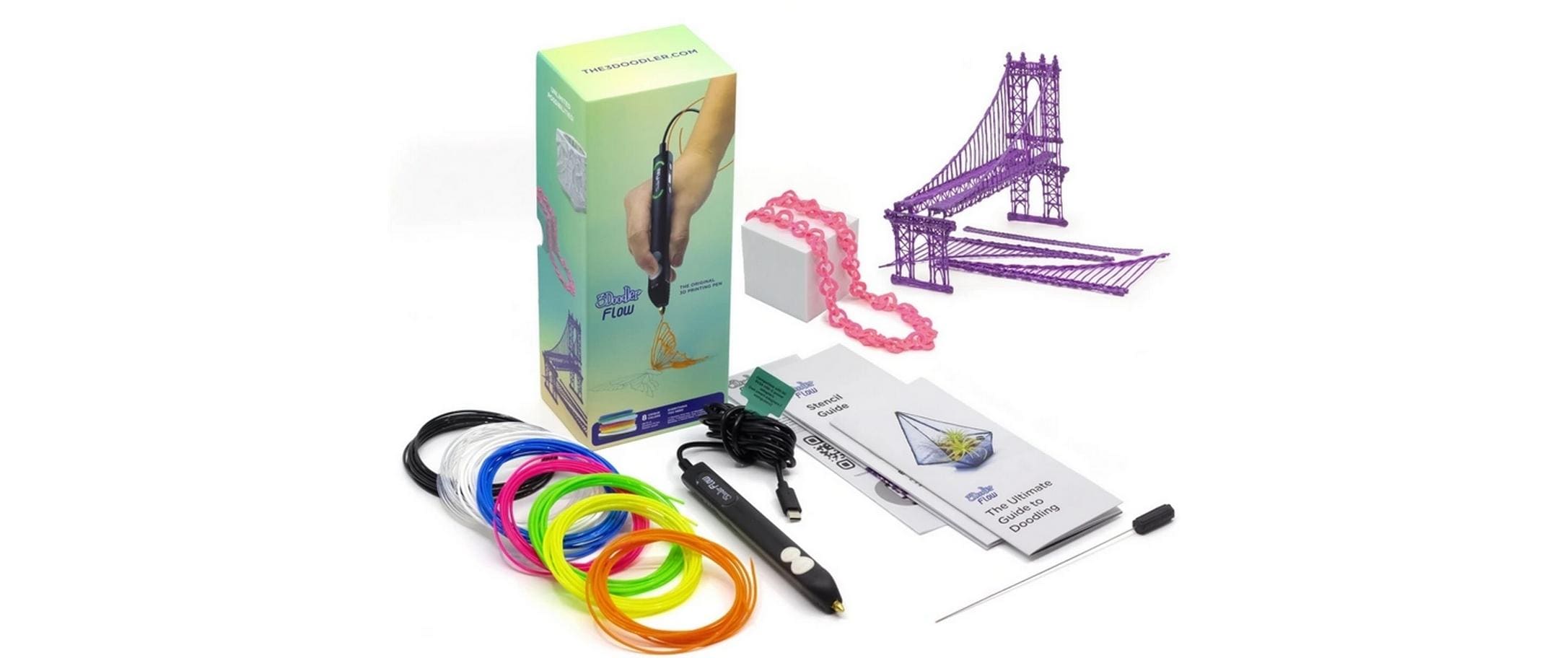 3Doodler 3D Pen Filament Flow Nachfüllpack 20 Farben x 3 m