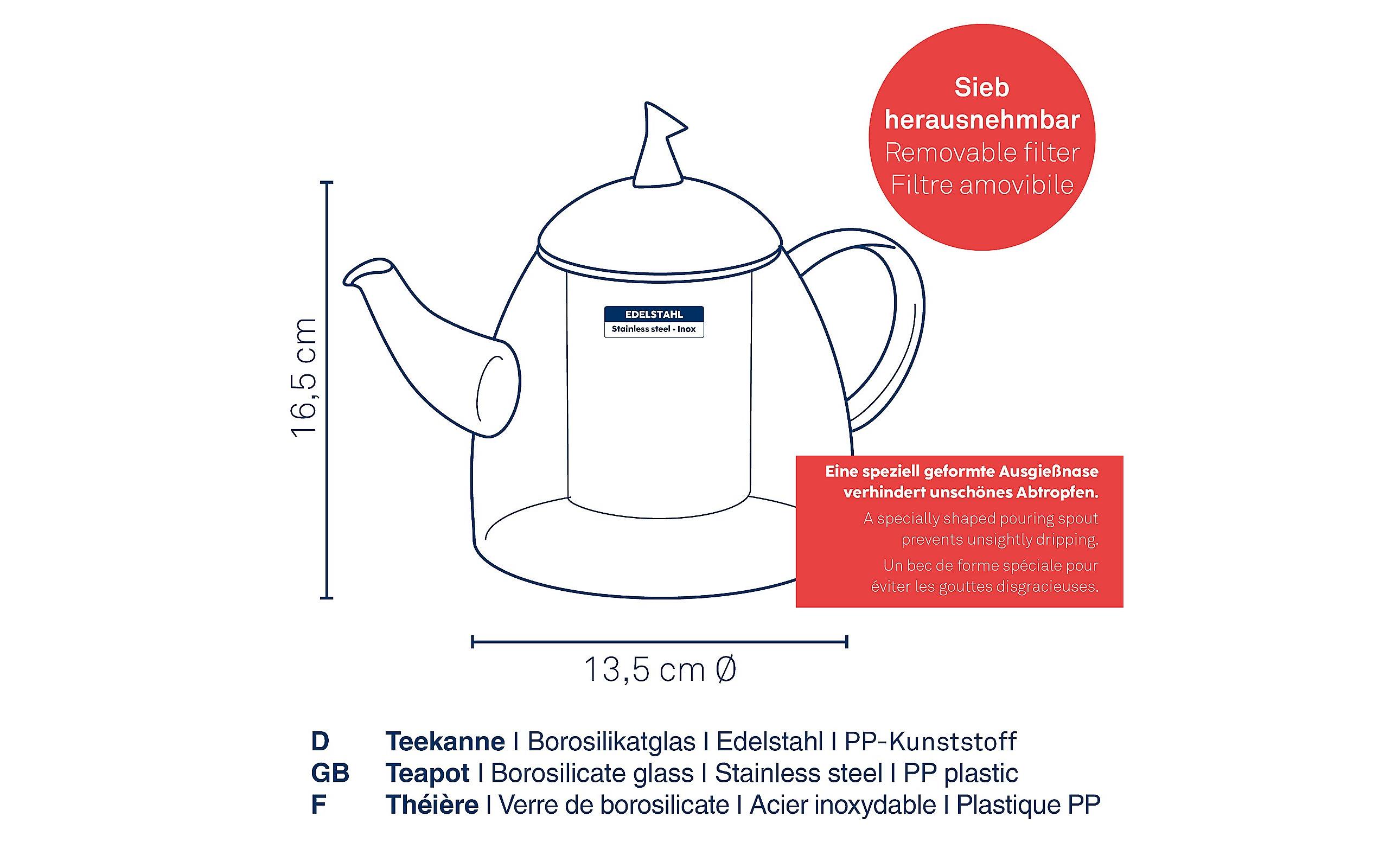Kela Teekanne Aurora 1.3 Liter