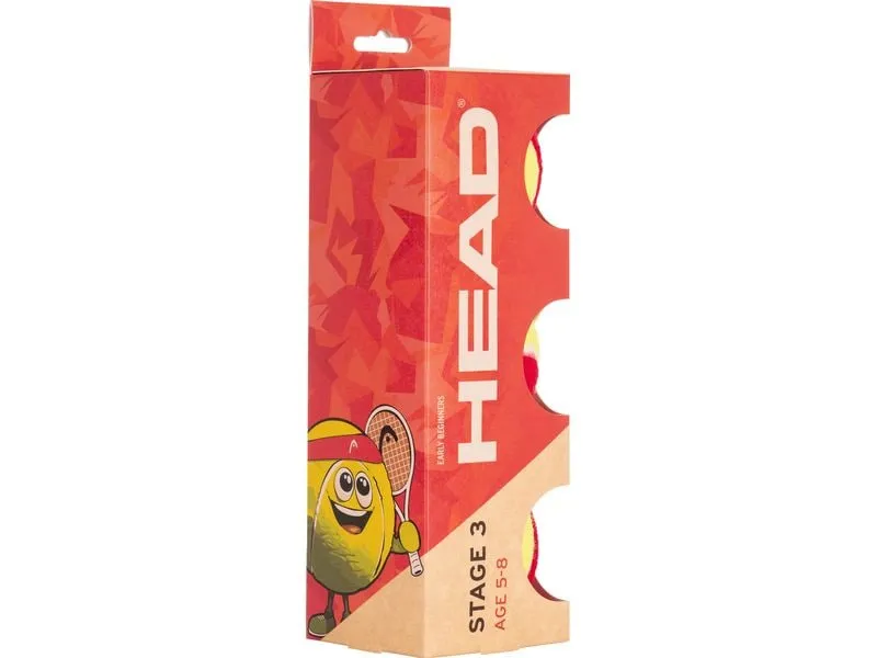 HEAD Tennisbälle Stage 3 3er-Pack