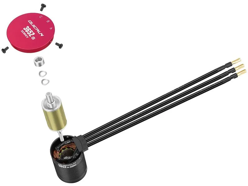 Hobbywing Brushless Motor QuicRun 3652SL G2 3250 kV
