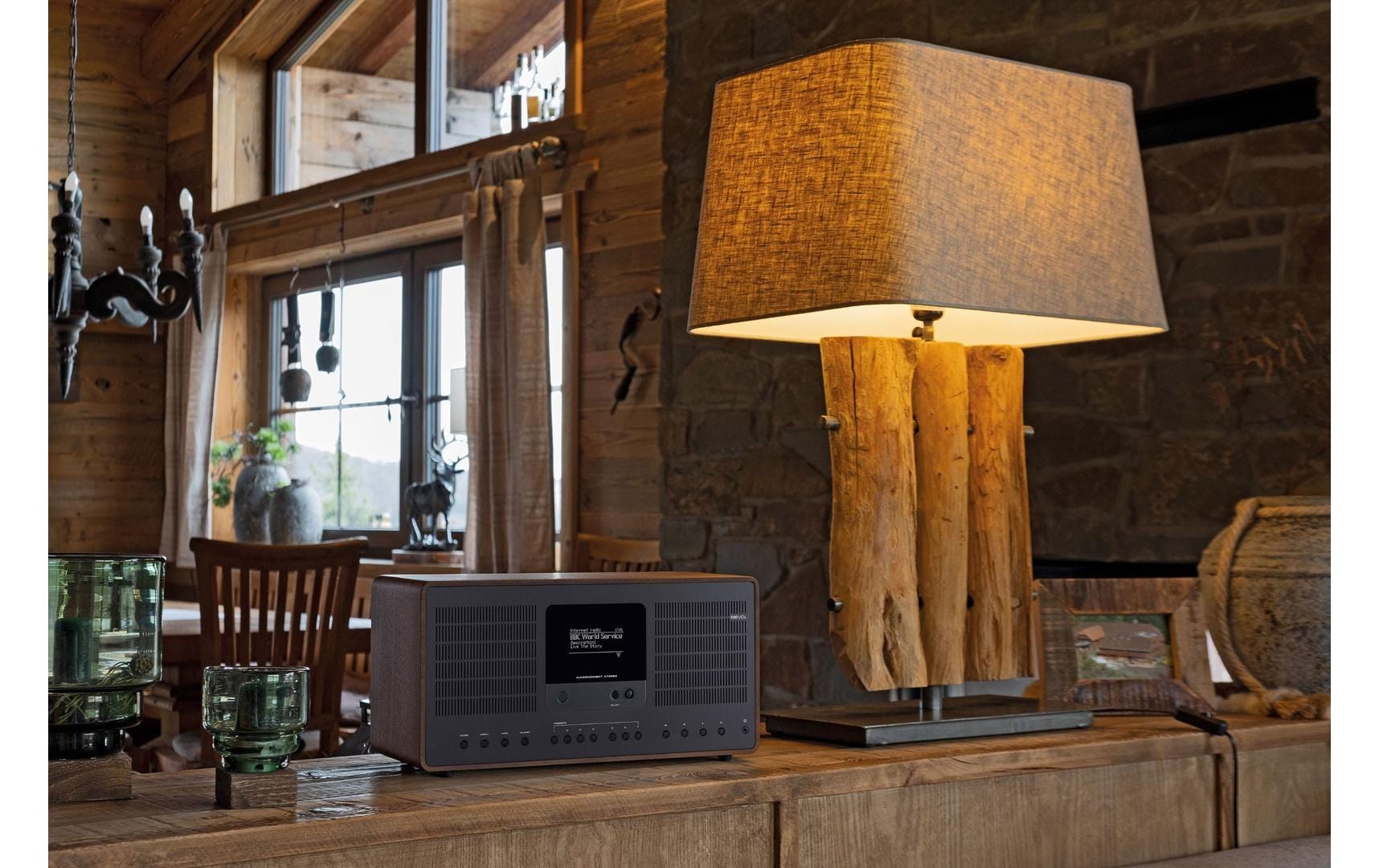 Revo DAB+ Radio Superconnect Stereo Schwarz