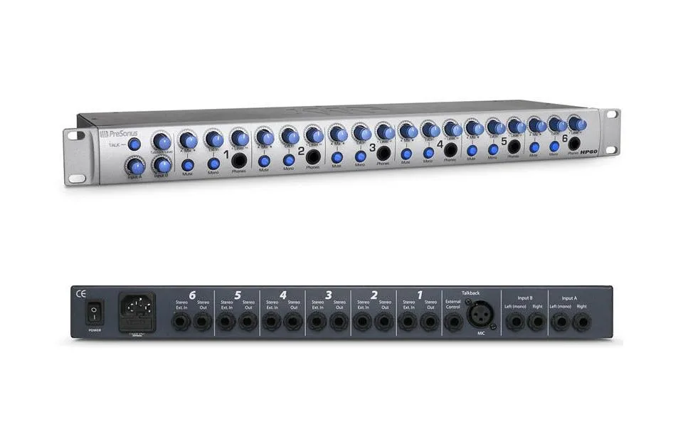 Presonus Kopfhörerverstärker HP60 Presonus Kopfhörerverstärker HP60
