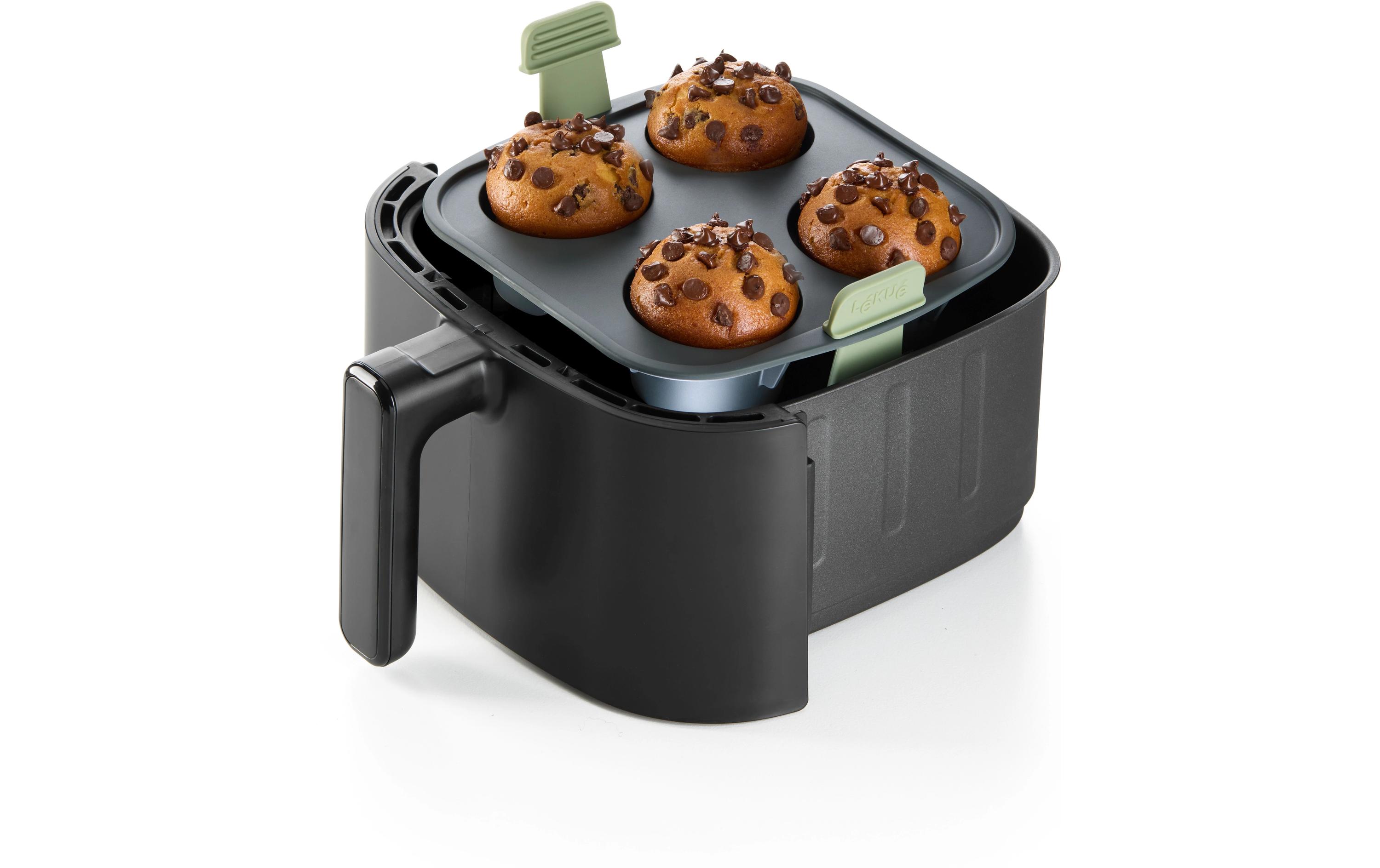 Lékué Backeinsatz Heissluftfritteusenform Quadratisch