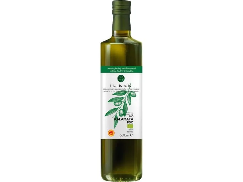 Iliada Olivenöl Extra Vergine Bio Kalamata PDO 0.5 l Iliada Olivenöl Extra Vergine Bio Kalamata PDO 0.5 l