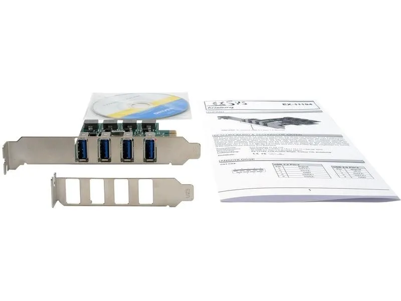Exsys PCI-Express-Karte EX-11194 Exsys PCI-Express-Karte EX-11194