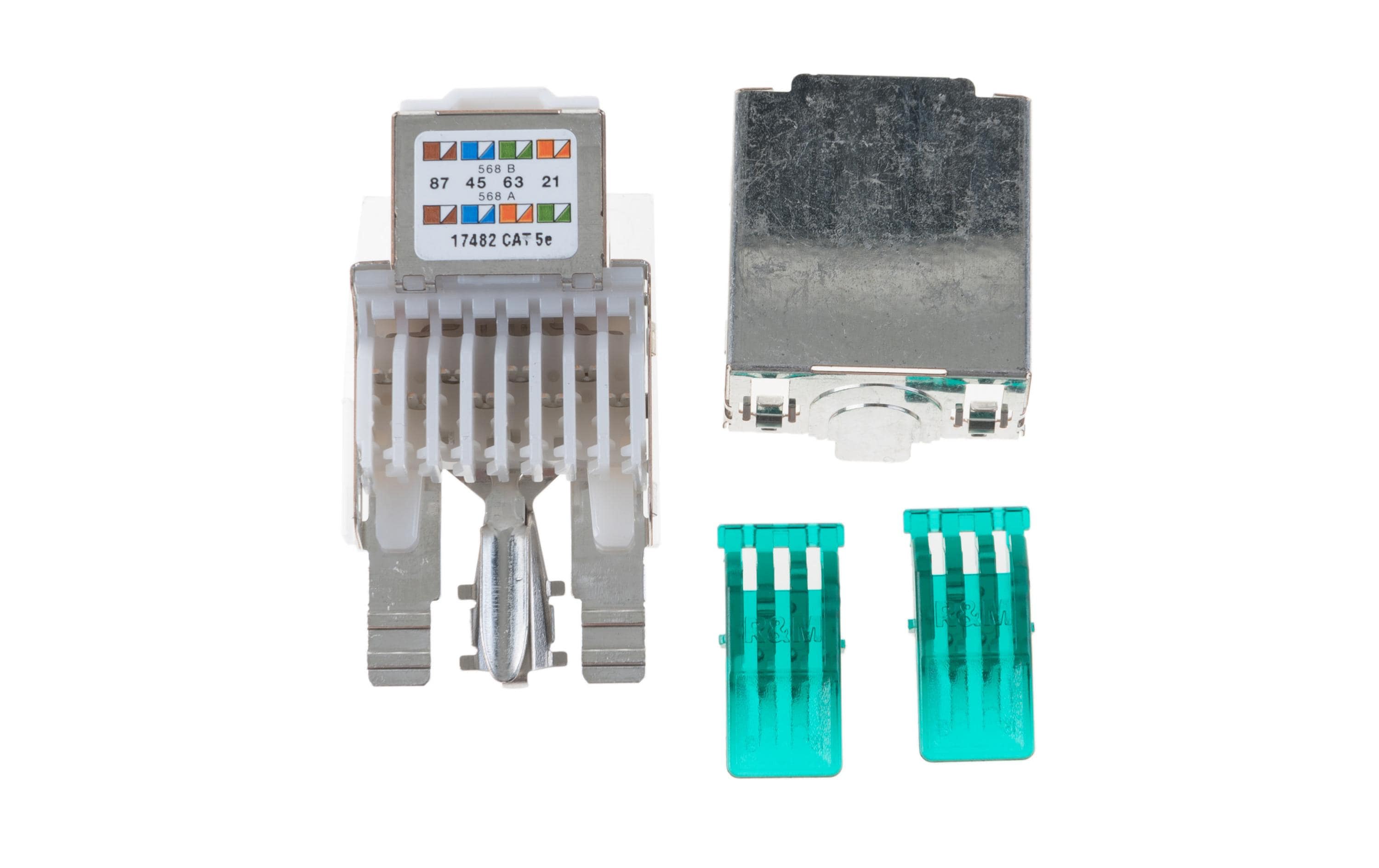 Feller EDIZIOdue Netzwerkdose UP 2x RJ45 Kat. 5e geschirmt