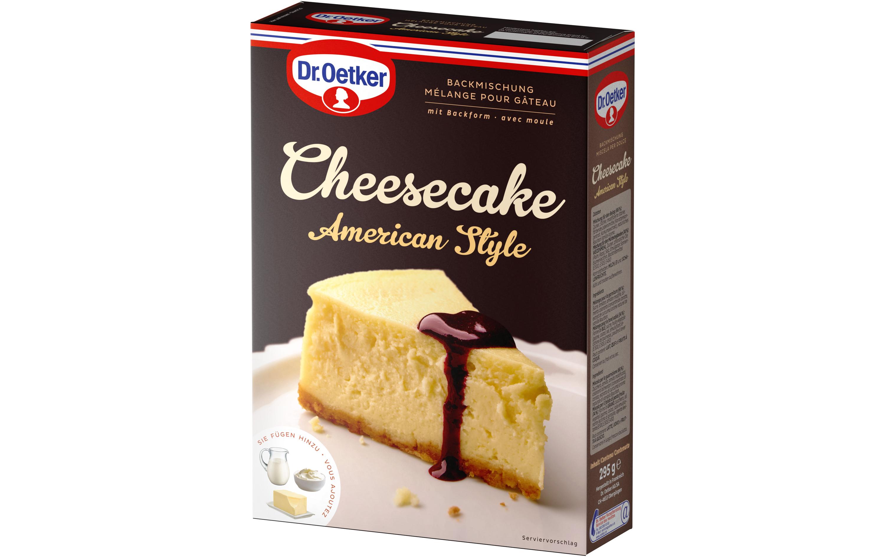 Dr.Oetker Backmischung Cheesecake American Style 295 g