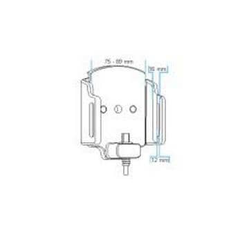 Brodit Smartphone-Halterung 521845