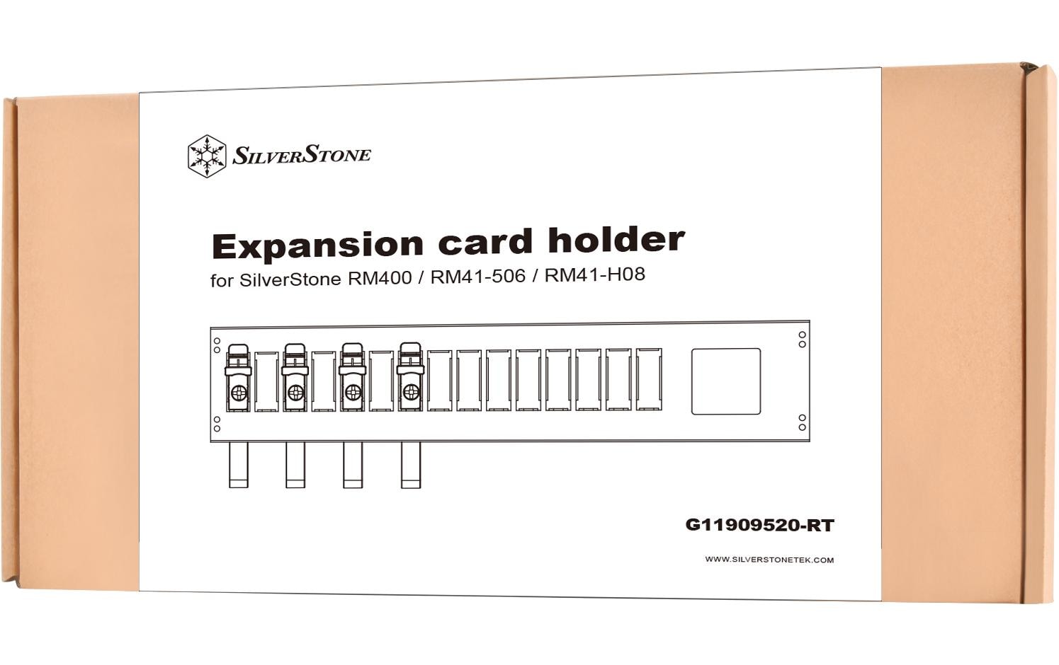 SilverStone Erweiterungskartenhalter