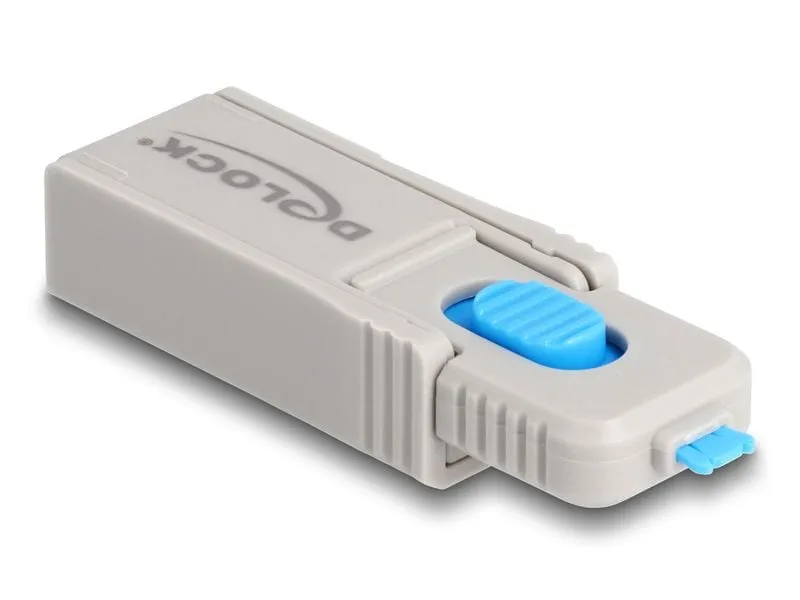 Delock Micro USB Port Blocker Set 5 Stück mit Verschlusswerkzeug Delock Micro USB Port Blocker Set 5 Stück mit Verschlusswerkzeug