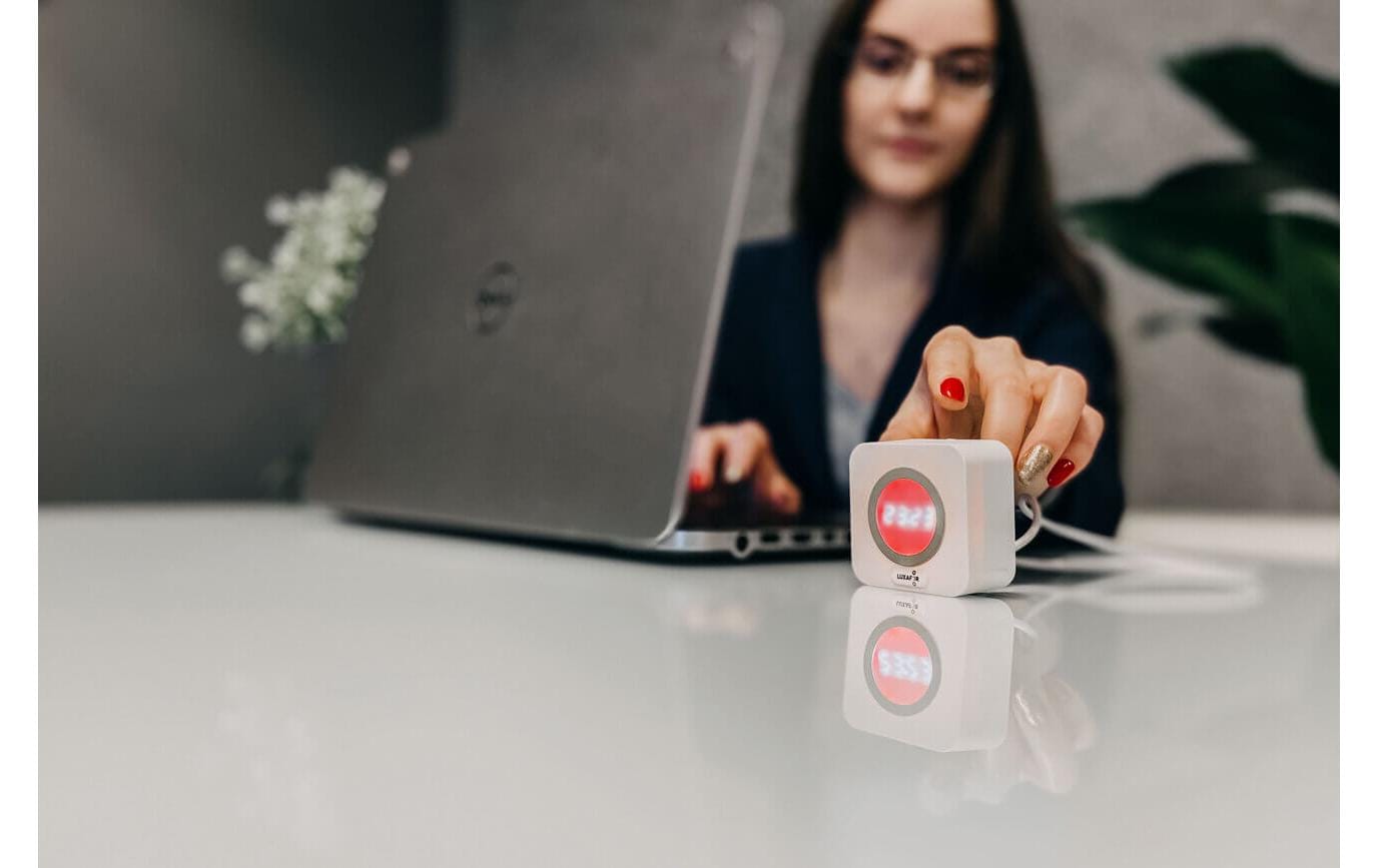 Luxafor Pomodoro Timer mit 0.5 m USB-A Kabel