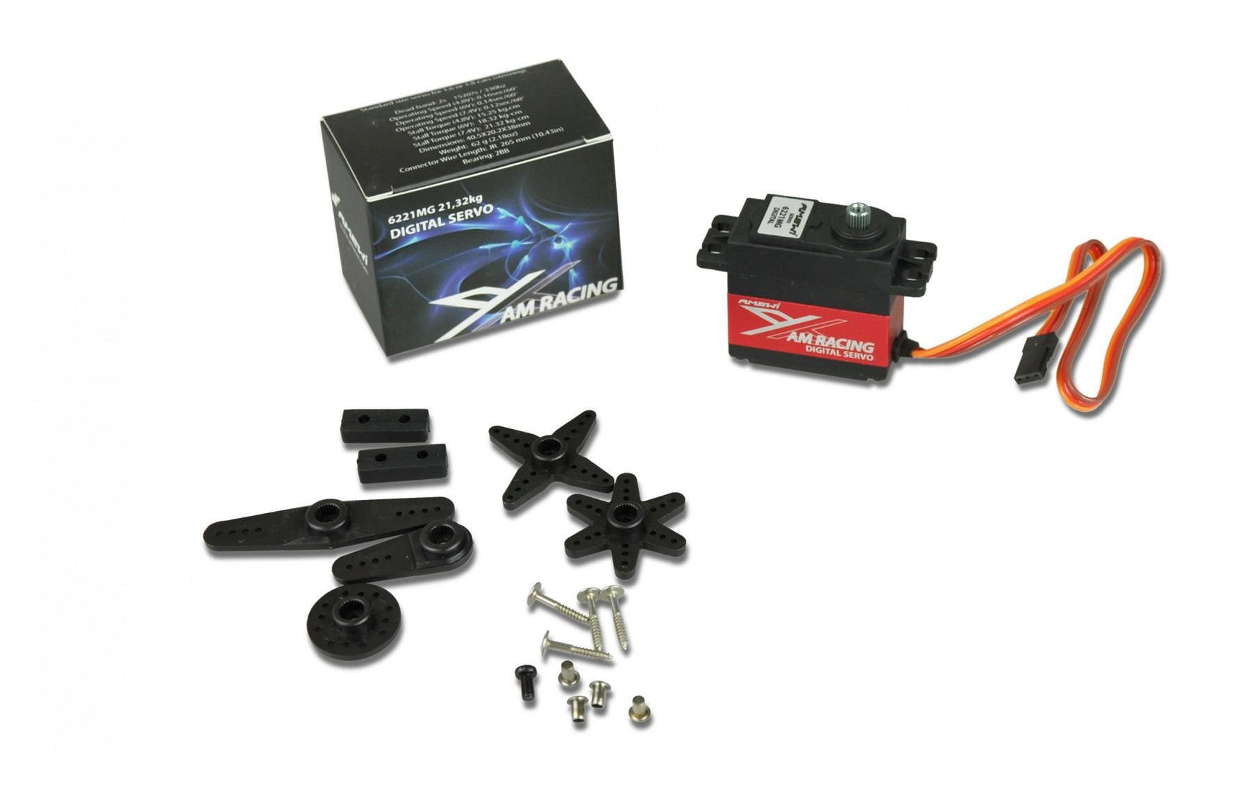 Amewi Standard Servo AMX 6221MG 20 kg, 0.16 s, Digital