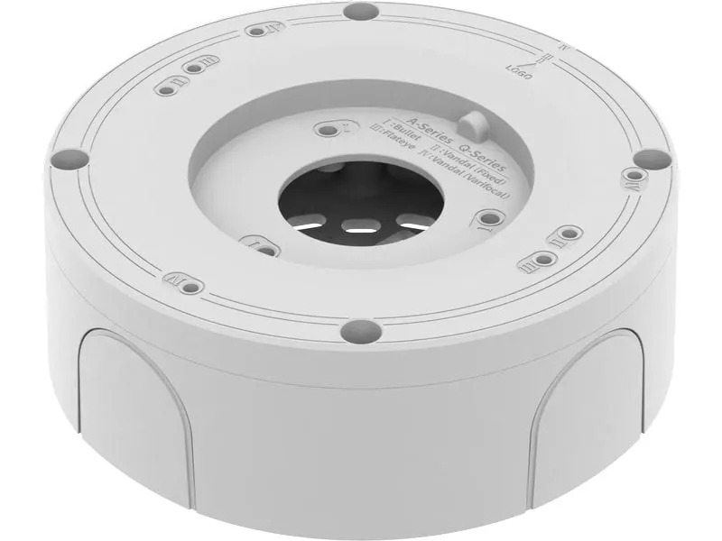 Hanwha Vision Anschlussbox SBV-A14B Weiss 1 Stück Hanwha Vision Anschlussbox SBV-A14B Weiss 1 Stück