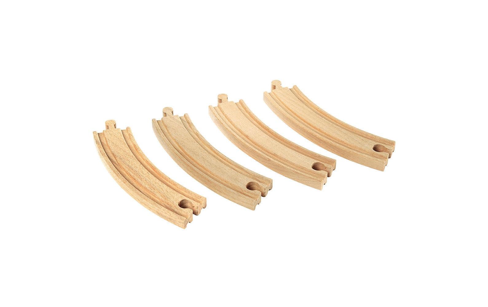 BRIO Eisenbahn 1/1 gebogene Gleise 170mm BRIO Eisenbahn 1/1 gebogene Gleise 170mm