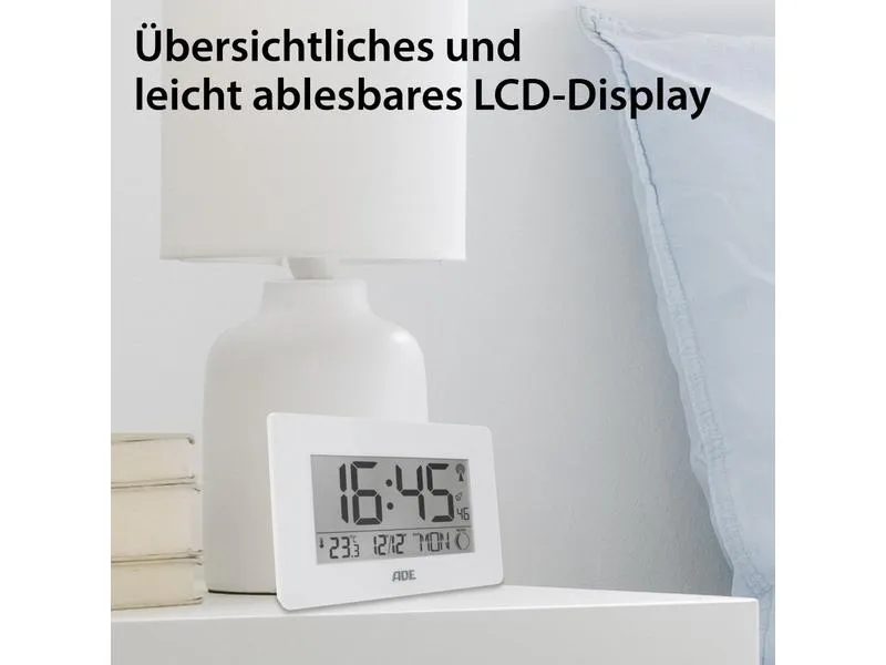 ADE Funkuhr XXL-Ziffern ADE Funkuhr XXL-Ziffern