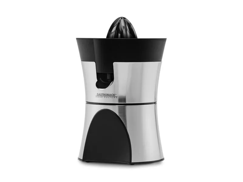 Gastroback Saftpresse Home Culture Schwarz/Silber Gastroback Saftpresse Home Culture Schwarz/Silber