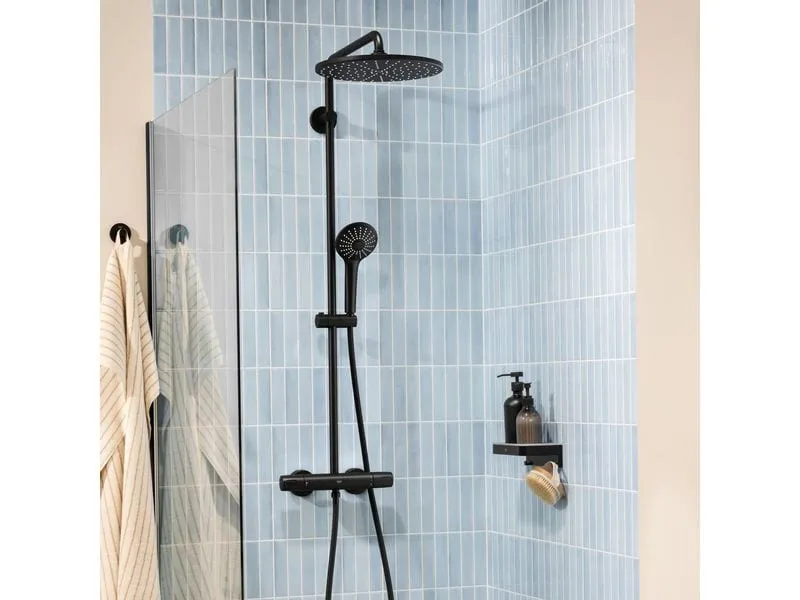 GROHE Vitalio Joy mit Thermostatarmatur Mattschwarz