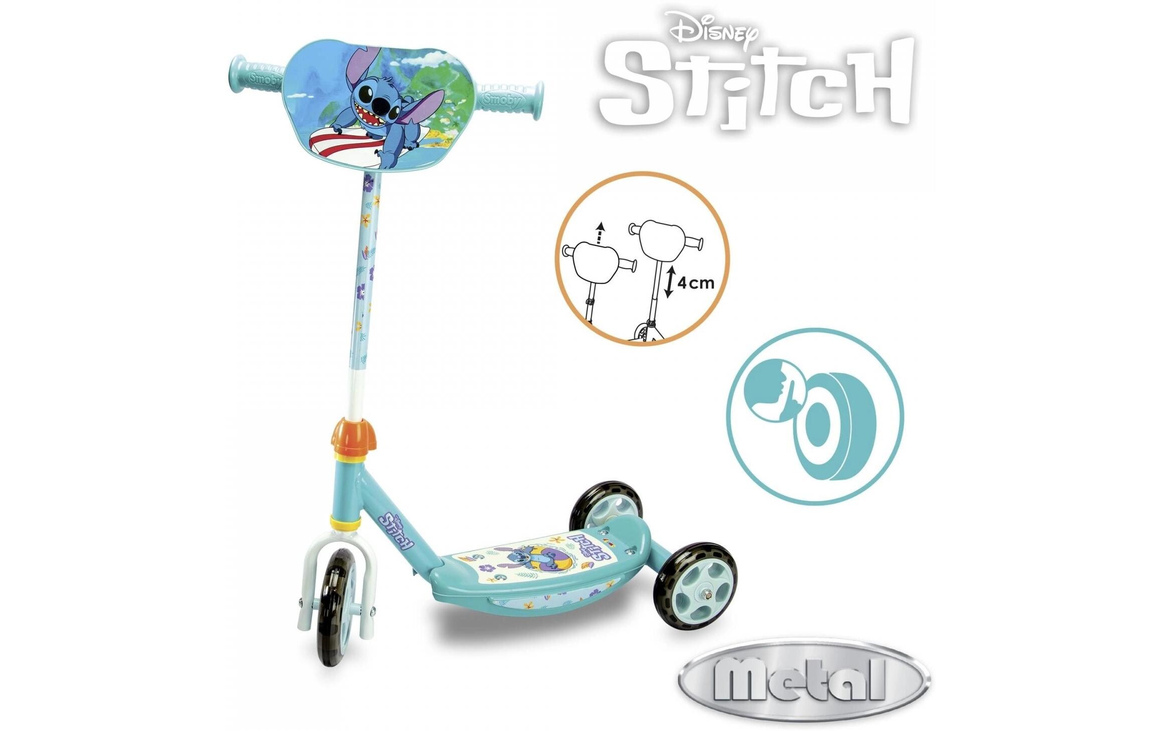 Smoby Stitch Roller, 3 Räder