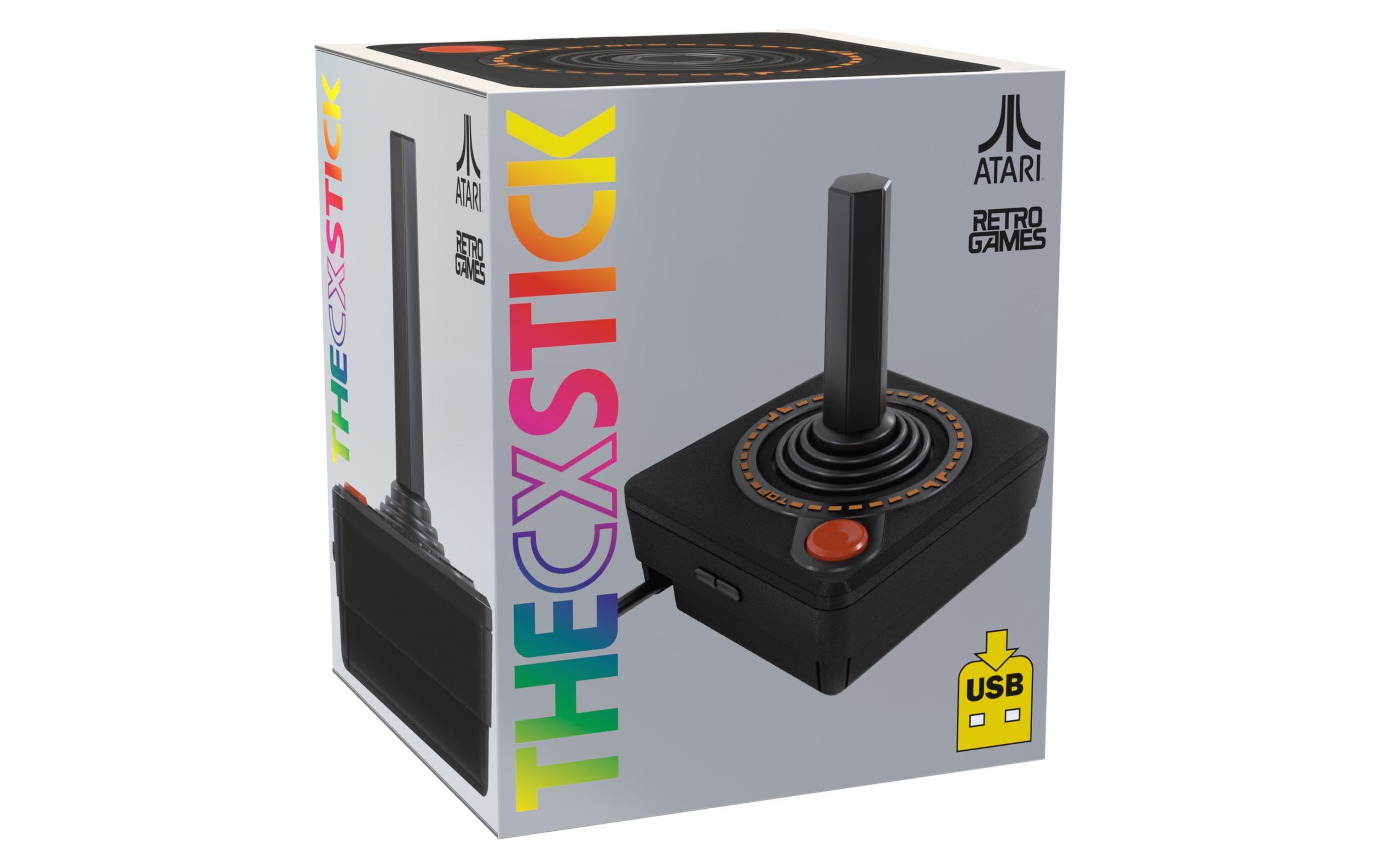 GAME THECXSTICK (Solus Atari USB Joystick – black)