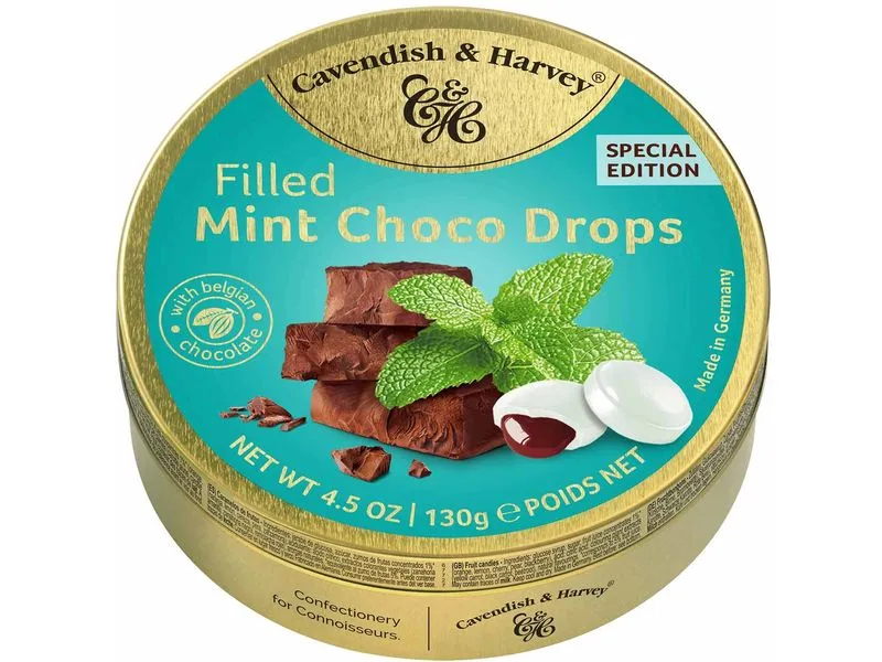 Cavendish & Harvey Pfefferminz-Schoko-Drops 130 g Cavendish & Harvey Pfefferminz-Schoko-Drops 130 g