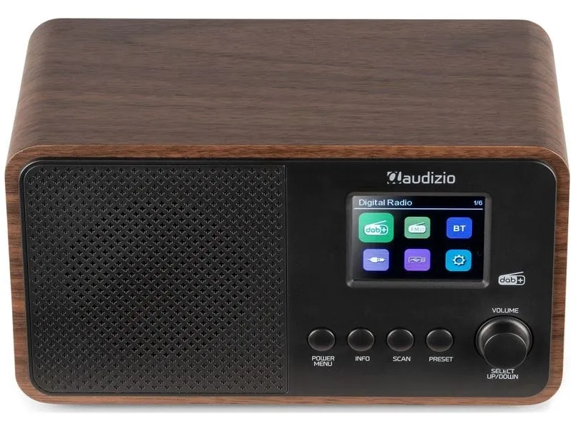 Audizio DAB+ Radio Avio Braun
