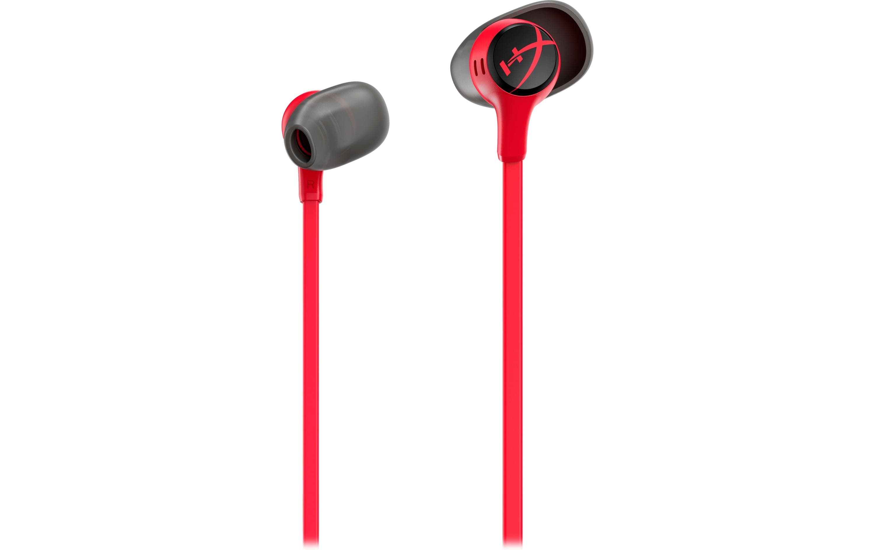 HyperX In-Ear-Kopfhörer Earbuds Rot