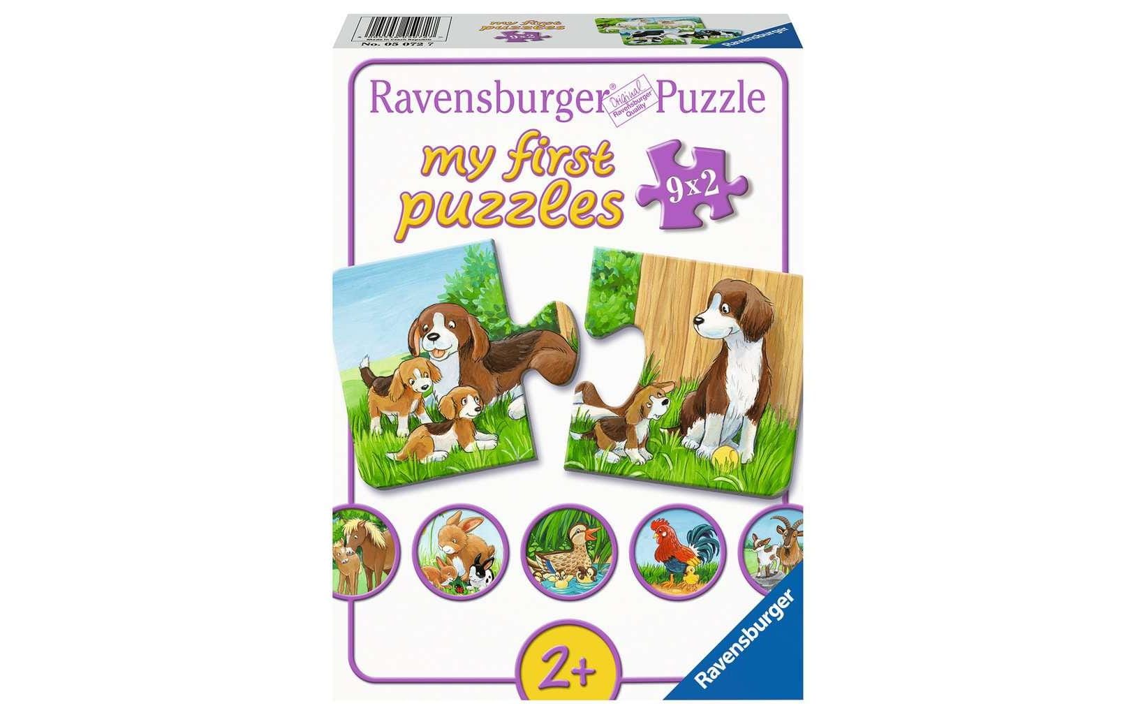 Ravensburger Kleinkinder Puzzle my first puzzles Tierfamilien Bauernhof Ravensburger Kleinkinder Puzzle my first puzzles Tierfamilien Bauernhof