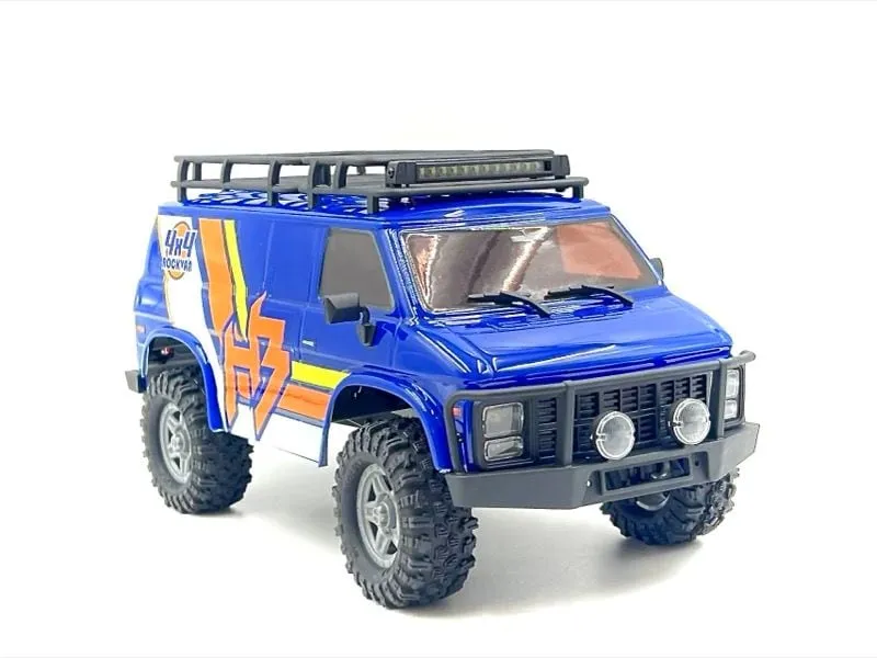 Absima Crawler CR18P EVO-V2 Rock Van blue, 4WD, RTR, 1:18 Absima Crawler CR18P EVO-V2 Rock Van blue, 4WD, RTR, 1:18