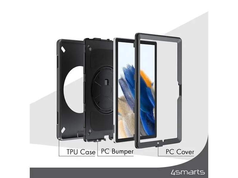 4smarts Tablet Back Cover Rugged GRIP Galaxy Tab A9