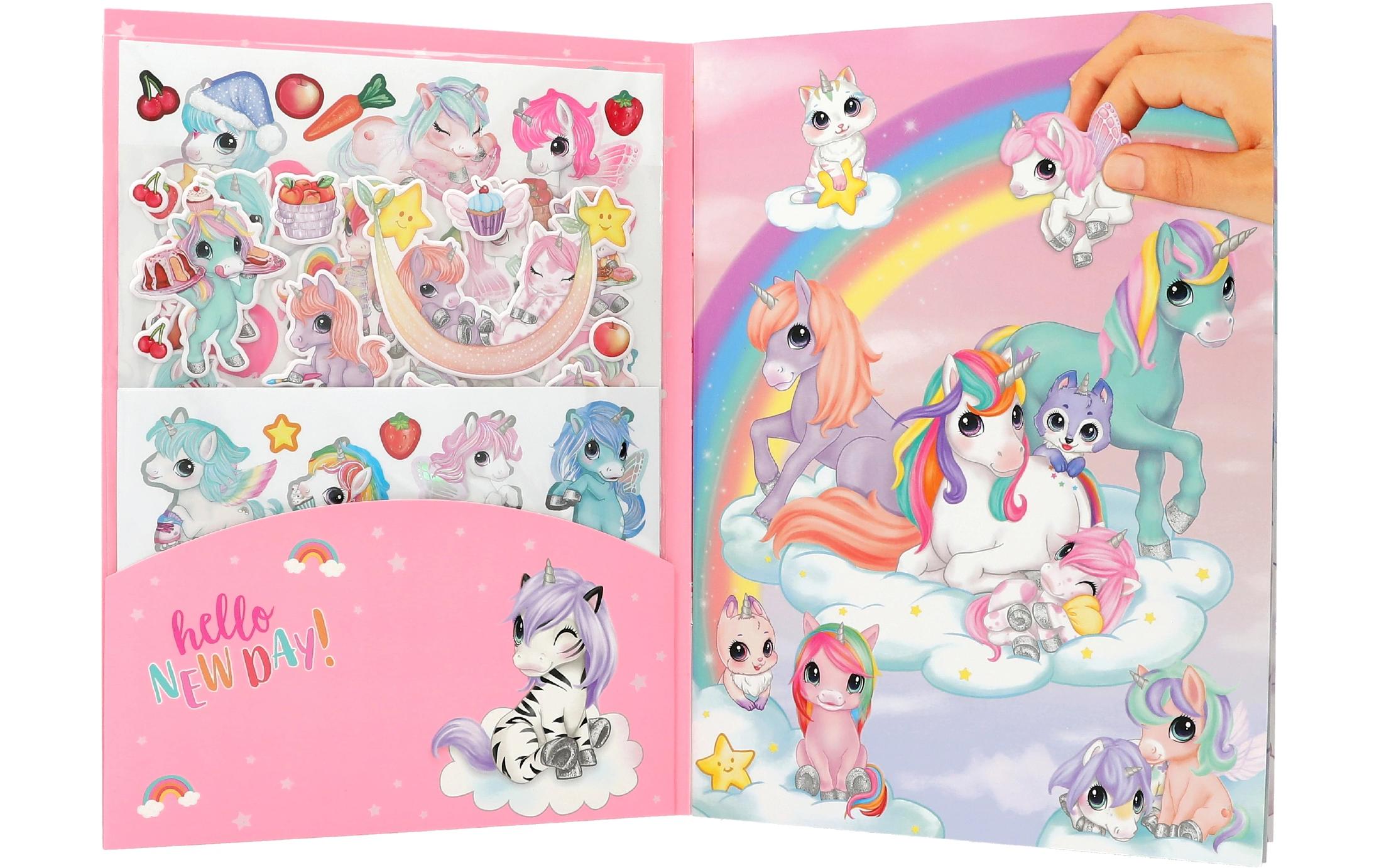 Depesche Stickerbuch Ylvi Unicorn World 20 Seiten