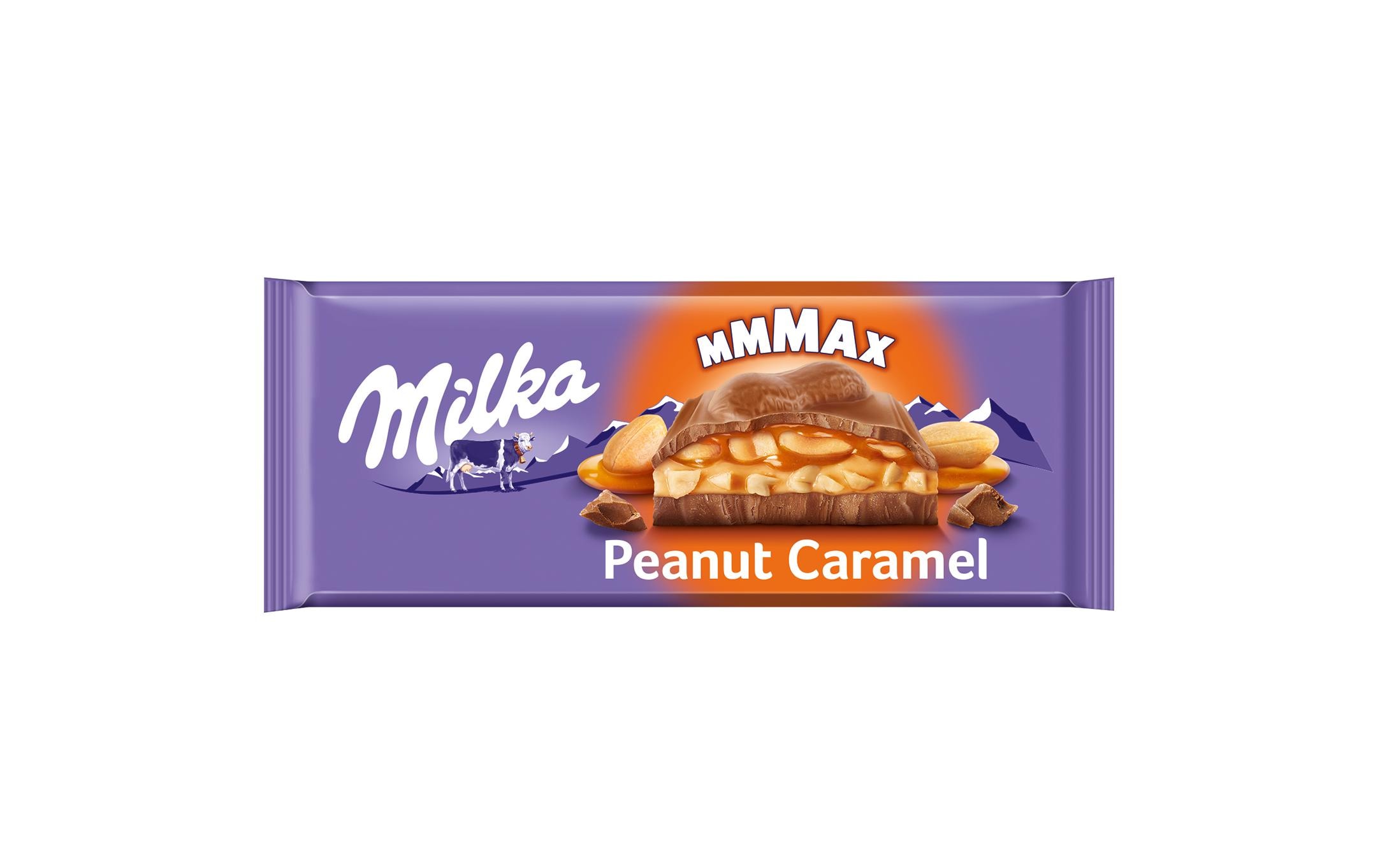 Milka Tafelschokolade Mmmax Peanut Caramel 276 g