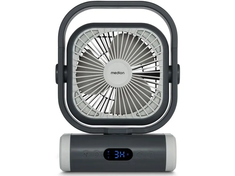 Medion USB-Ventilator Life Camping E10 TF Grau