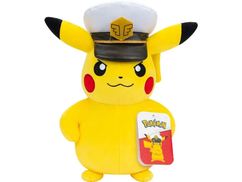 Jazwares Pokémon Captain Pikachu 20 cm Jazwares Pokémon Captain Pikachu 20 cm