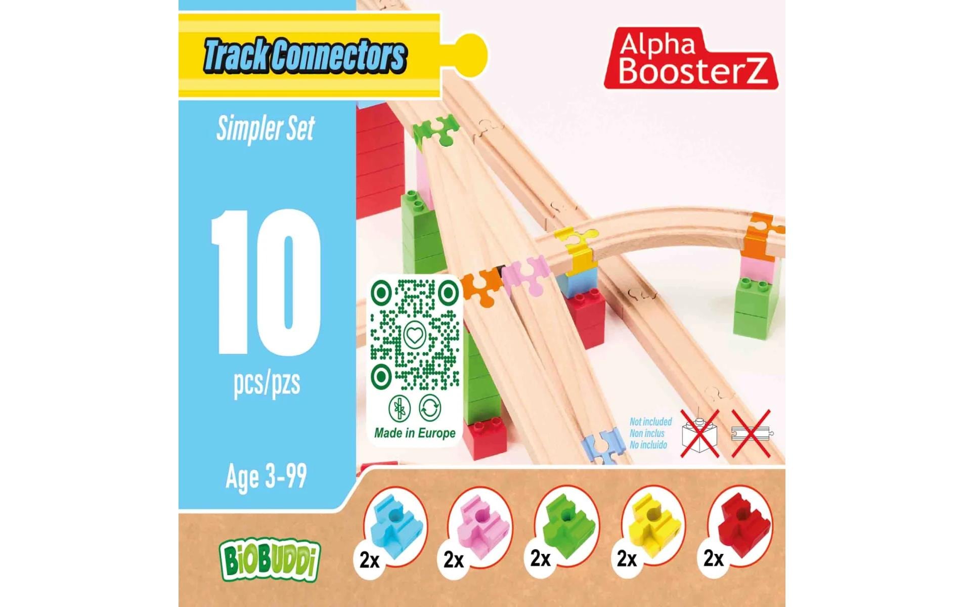 AlphaBoosterz TrackConnectors – Simpler Set