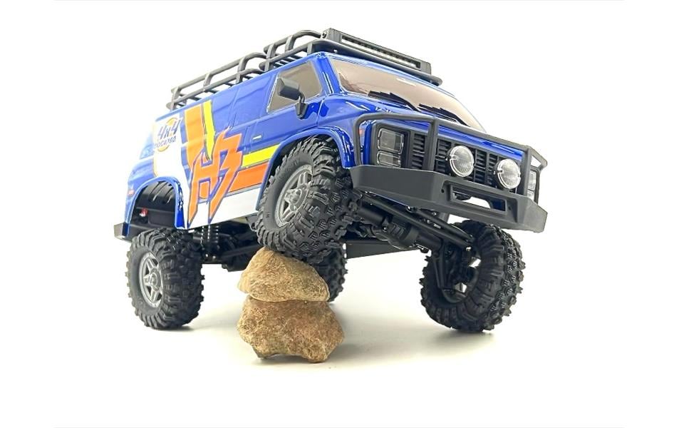Absima Crawler CR18P EVO-V2 Rock Van blue, 4WD, RTR, 1:18 Absima Crawler CR18P EVO-V2 Rock Van blue, 4WD, RTR, 1:18