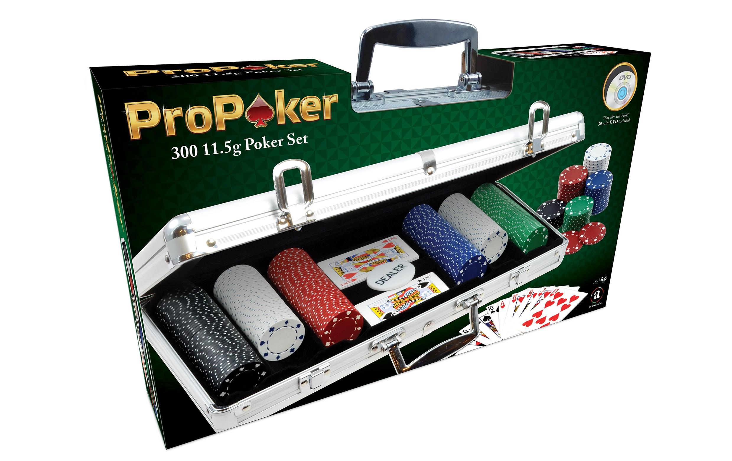 Kosmos ProPoker-Koffer 300 jetons