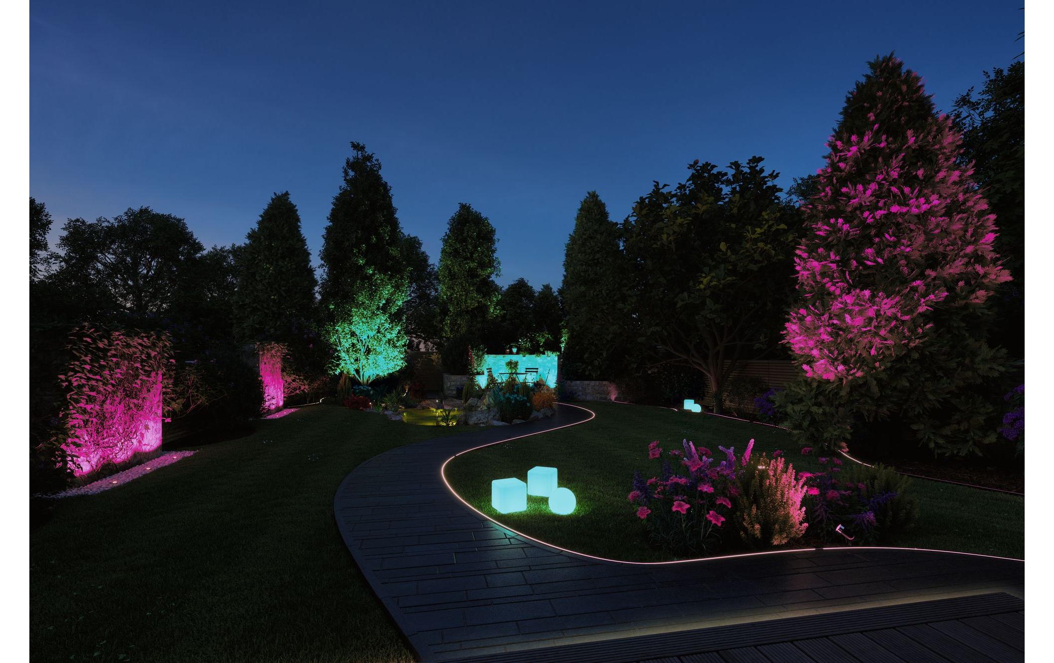 Paulmann Gartenleuchte Plug & Shine GLOBE RGBW, ZigBee Paulmann Gartenleuchte Plug & Shine GLOBE RGBW, ZigBee