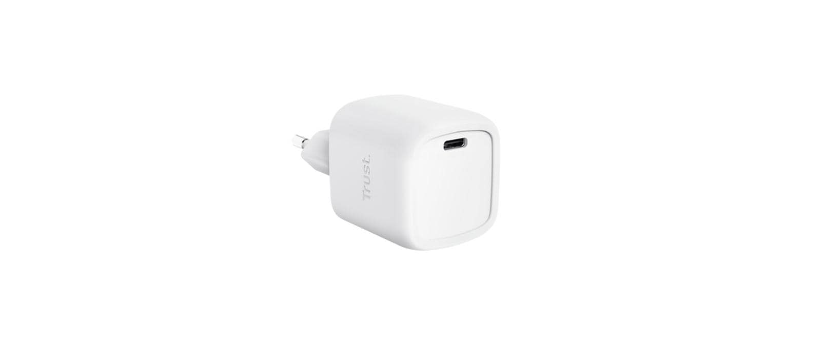 Trust USB-Wandladegerät Maxo USB-C-GaN 30 W Weiss