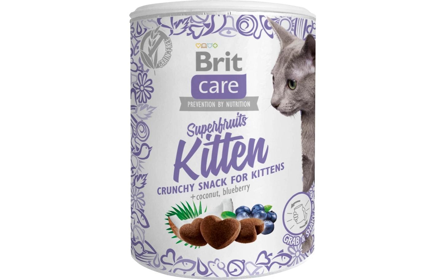 Brit Katzen-Snack Care Superfruits Kitten 100 g