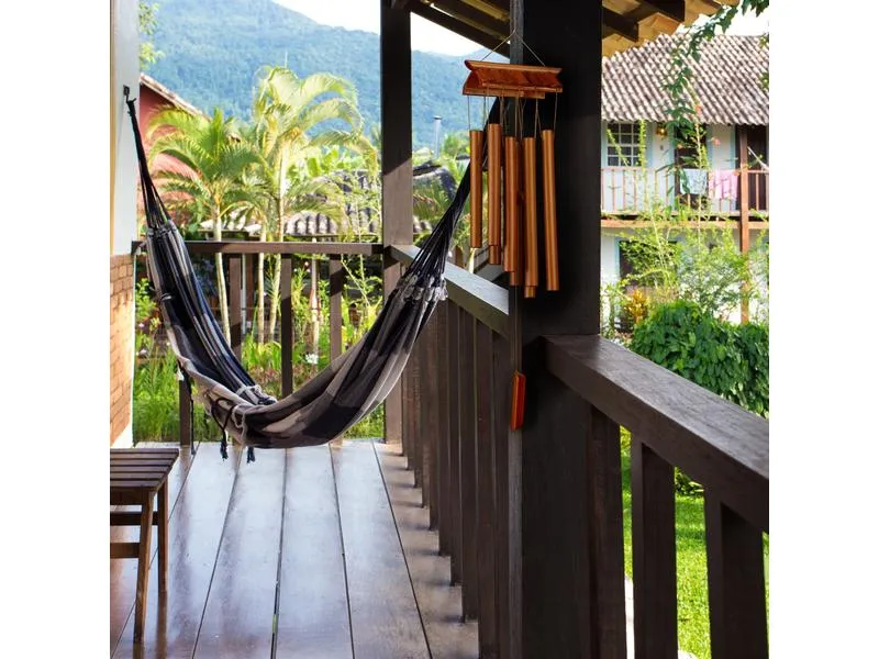 relaxdays Windspiel Tempel 62 cm relaxdays Windspiel Tempel 62 cm