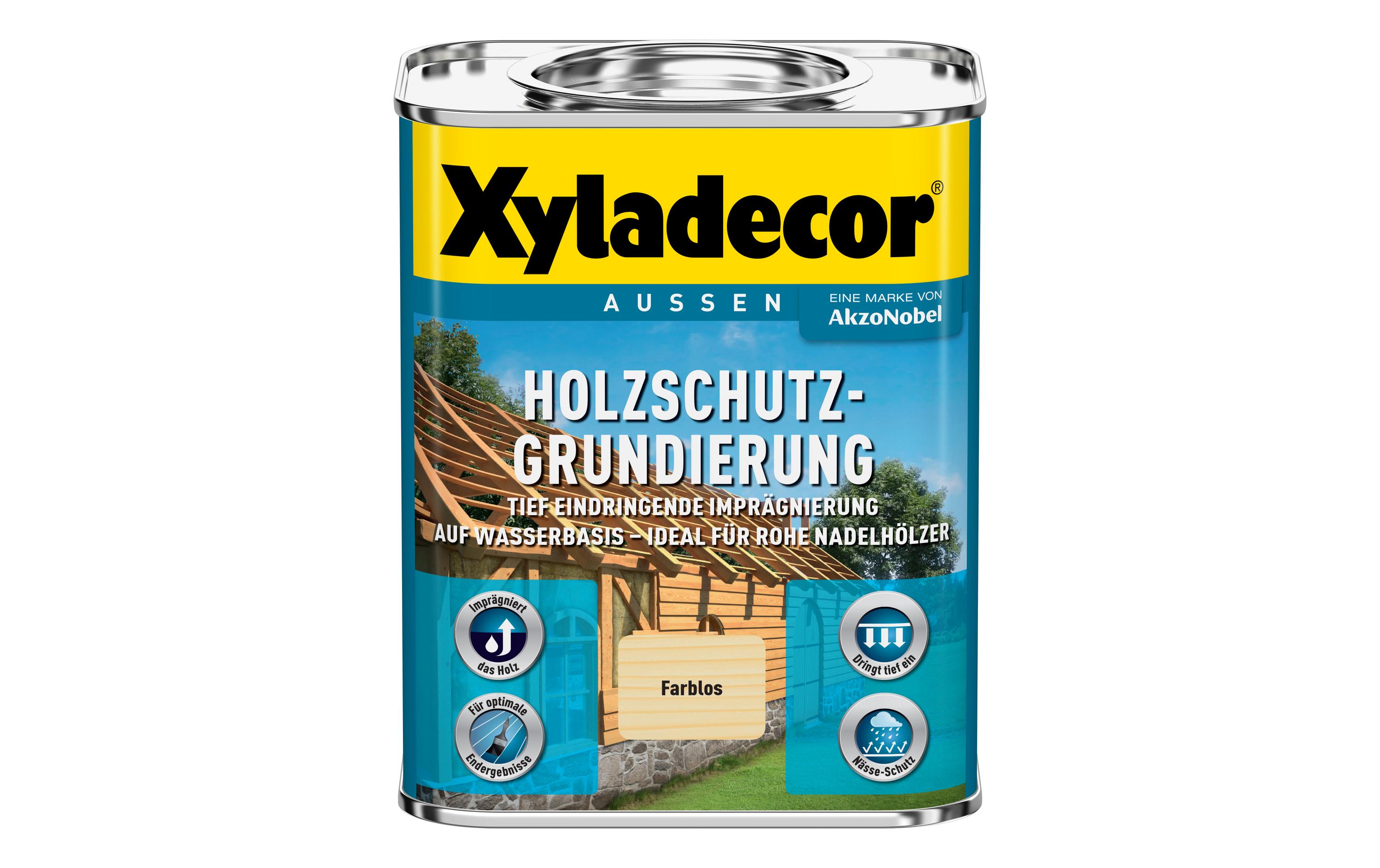 Xyladecor Holzschutz-Grundierung, Wasserbasiert, 750 ml