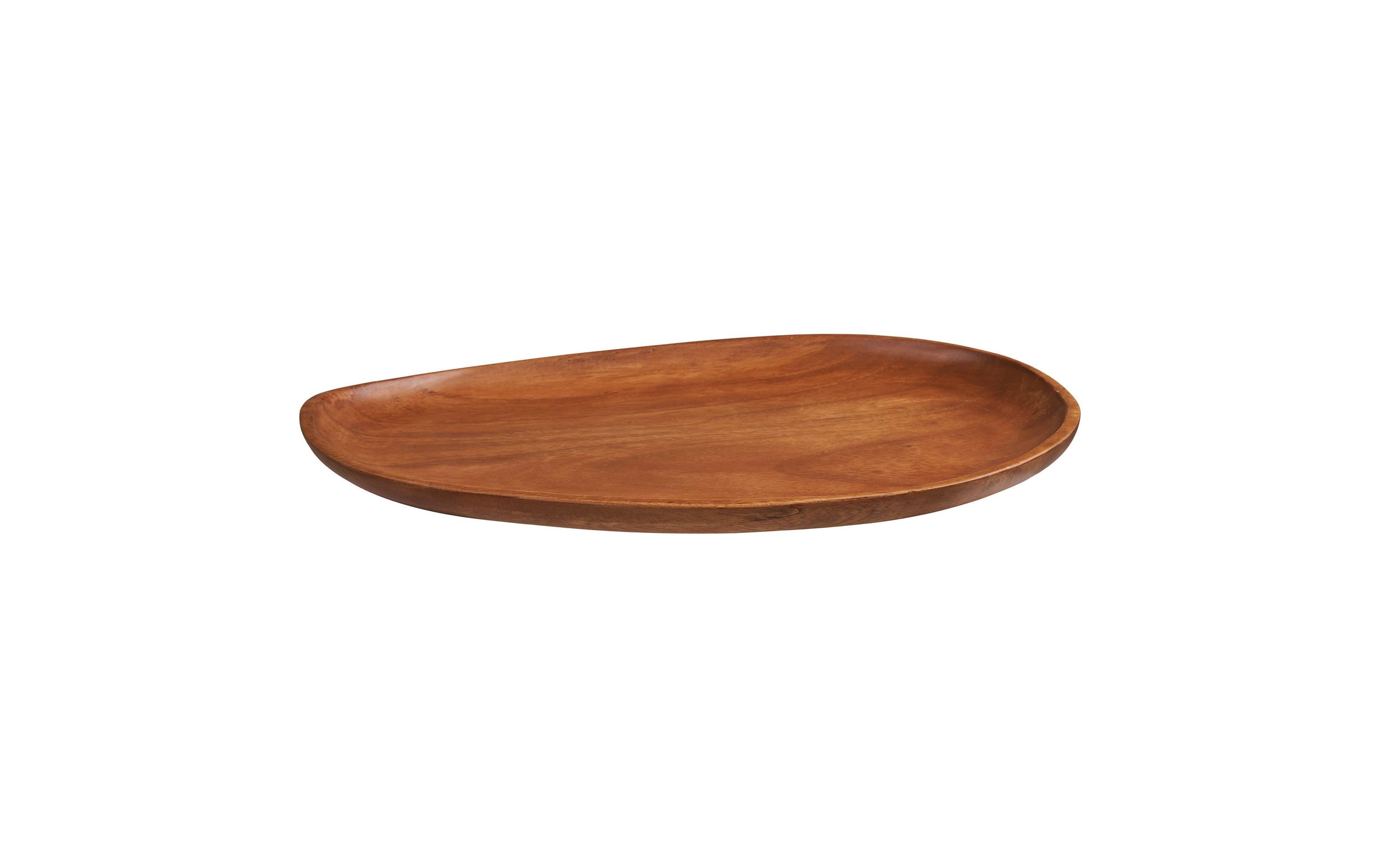 House Nordic Serviertablett Tray 39.5 x 28 x 2.5 cm, Nature
