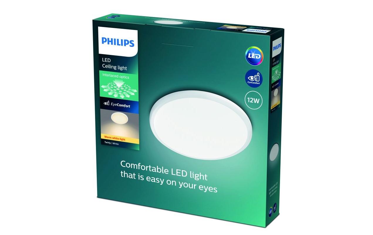 Philips Deckenleuchte Twirly 1400 lm Weiss