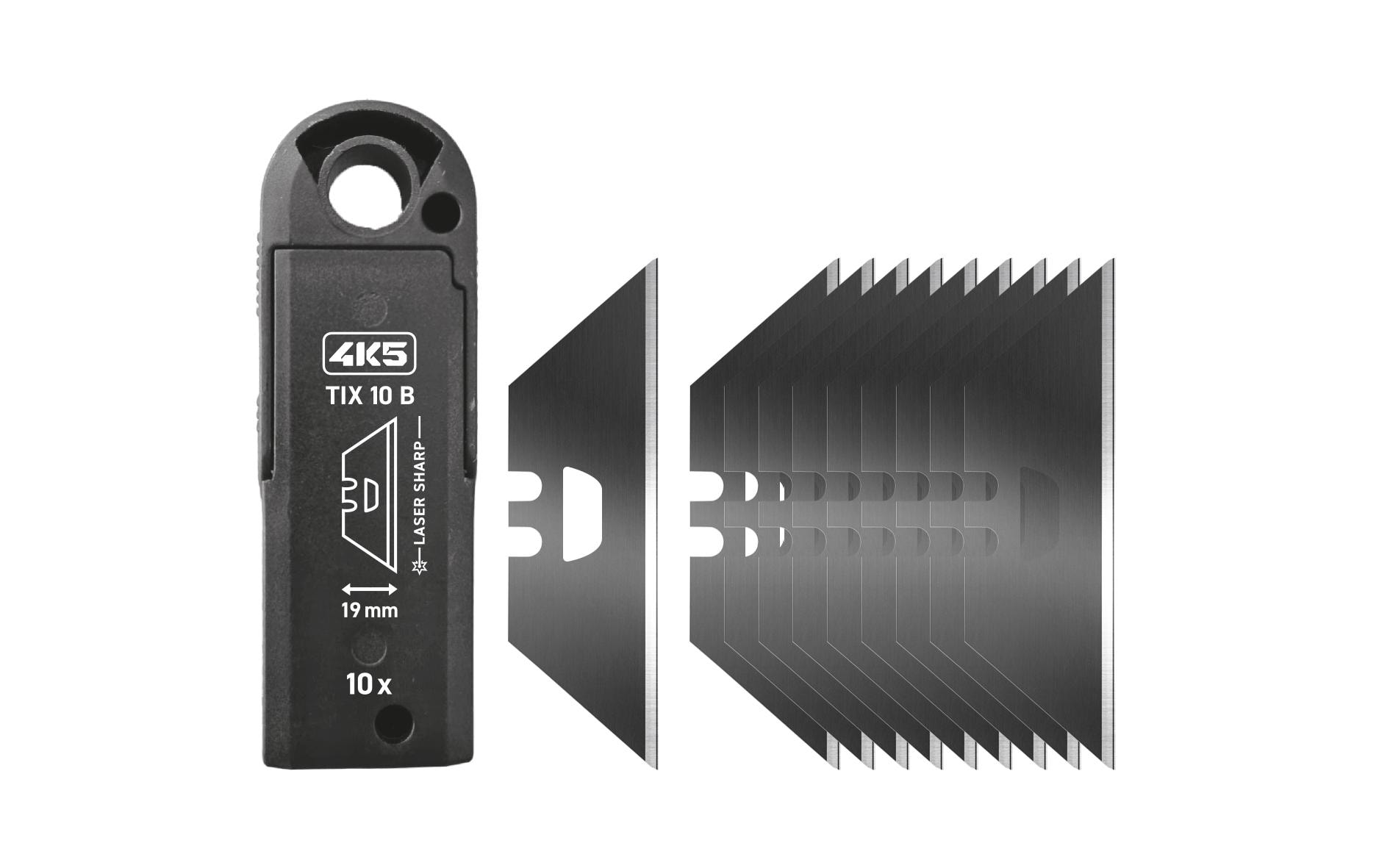 Laserliner Ersatzklingen TIX10B Trapez carbonbeschichtet Laserliner Ersatzklingen TIX10B Trapez carbonbeschichtet