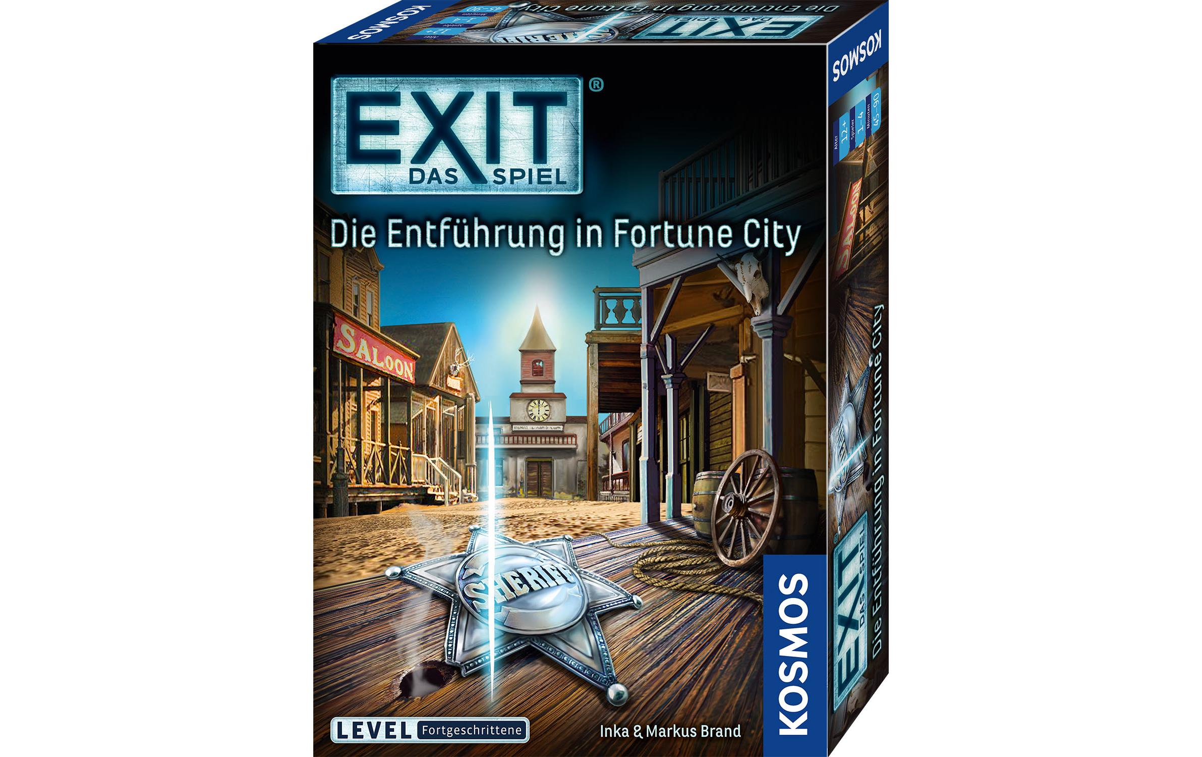 Kosmos Kennerspiel EXIT: Die Entführung in Fortune City Kosmos Kennerspiel EXIT: Die Entführung in Fortune City