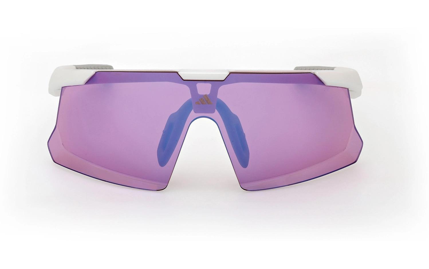 adidas Dunamis Evo-S, SP0107 Sportbrille, Frame white