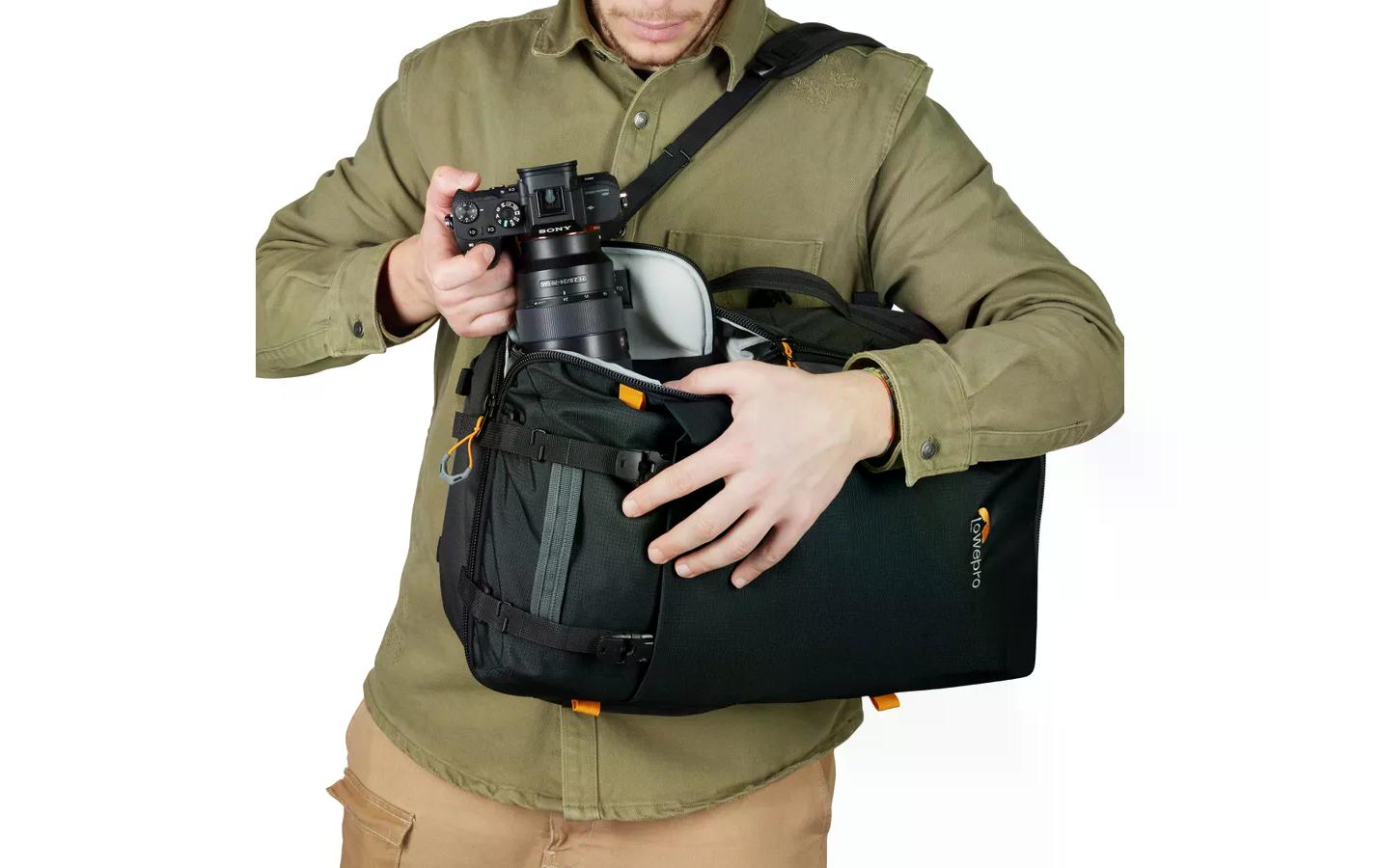 Lowepro Fotorucksack Trekker Lite BP 250 AW Schwarz