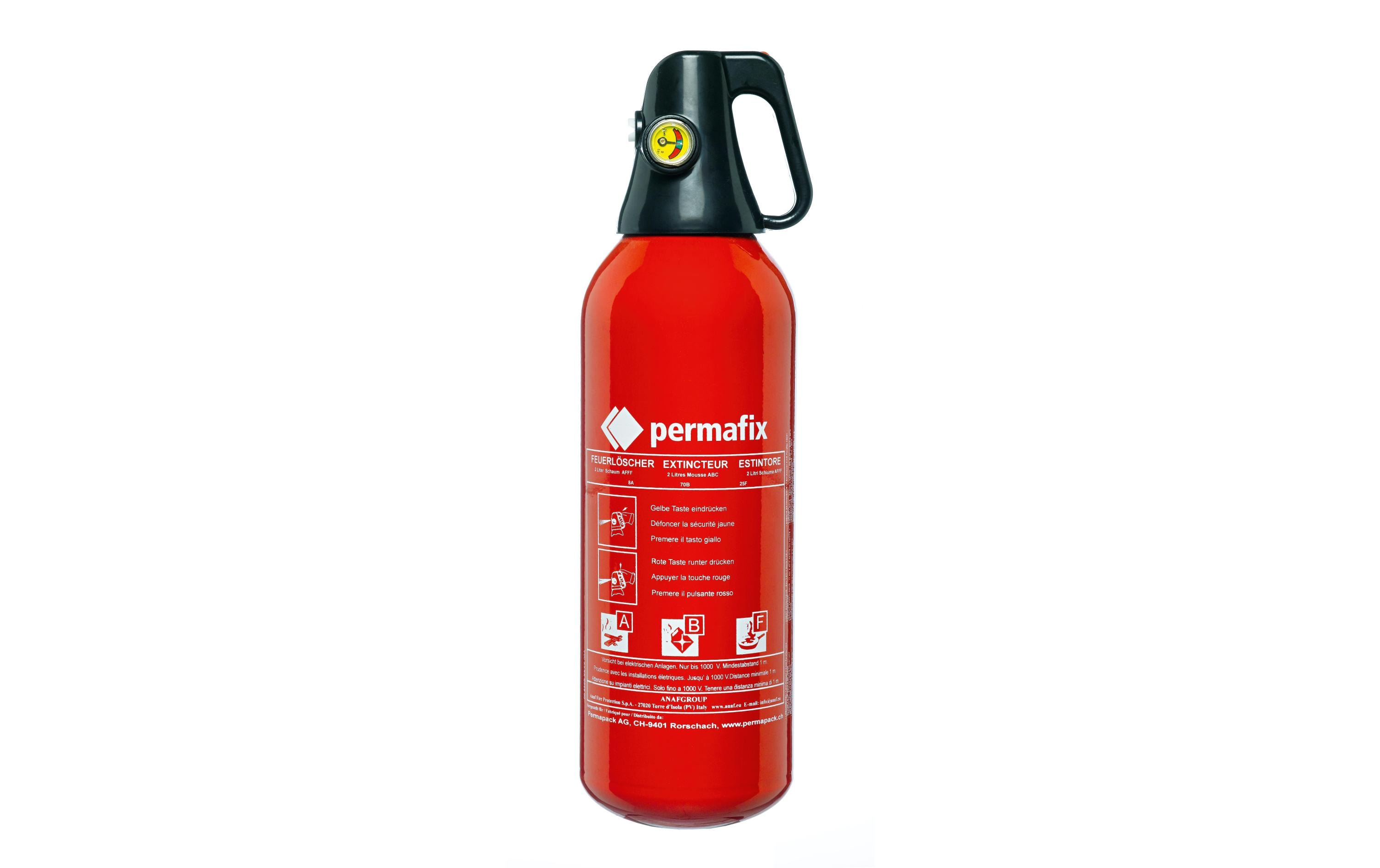 Permafix Feuerlöscher Schaum FS2-P